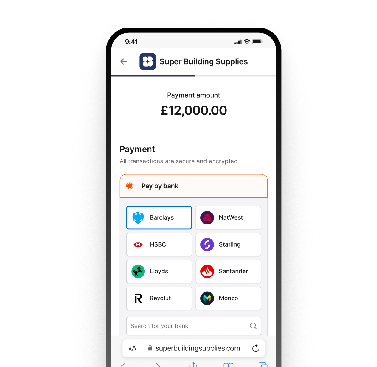 Ontik payment request screenshot